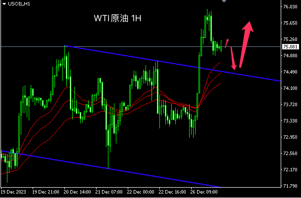主次节奏：原油技术性上涨，测试76.60
