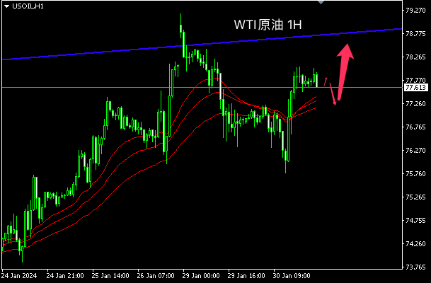 主次节奏：原油下探回升，日内上测78-79区间