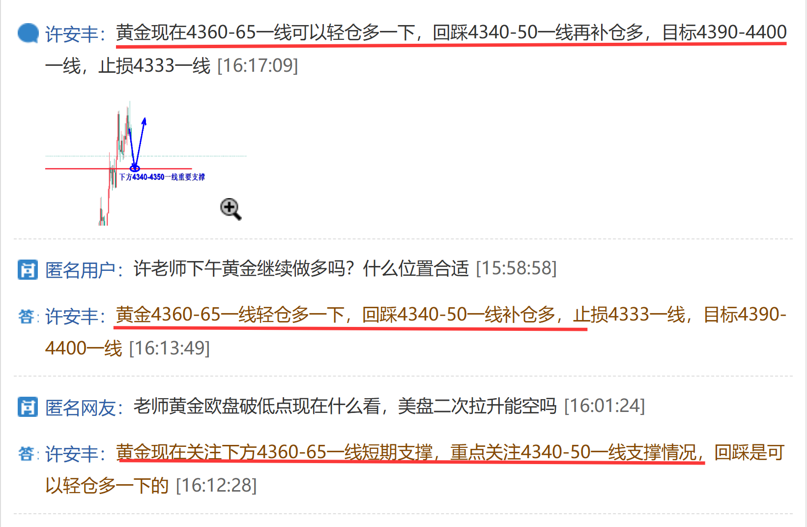 许安丰：8.13黄金晚间操作策略，回撤调整依旧有空间