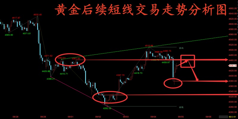 金玉堂：9.5黄金非农数据已然定下空头方向，后续反弹即可在空